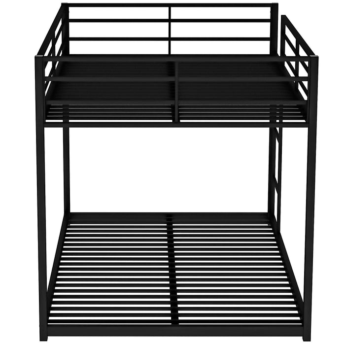 Metal Bunk Bed, Low Bunk Bed With Ladder