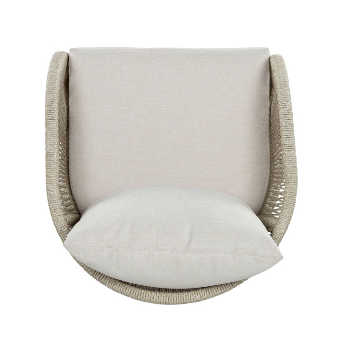 Outdoor Dining Chairs With Cushion (Set of 2)