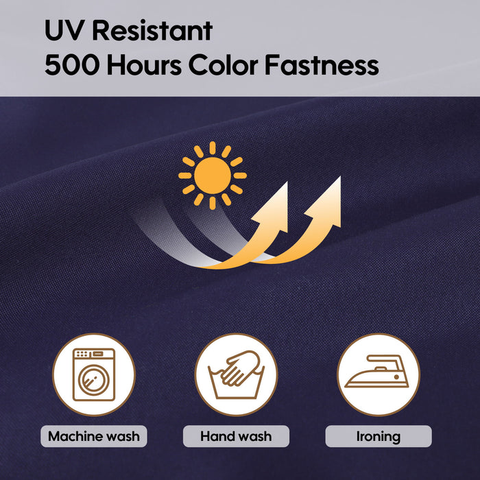 Cushion Covers For 7 Piece Wicker Sectional Sofa, 14 Pack Seat And Back Slipcovers With Zipper