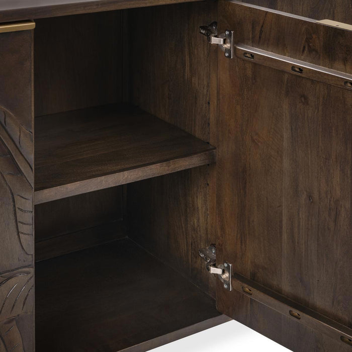 Ledro - Wood 4 Door Buffet