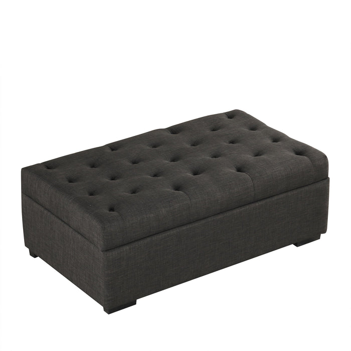 Convertible Folding Sofa Bed Ottoman With Memory Mattress And Tufted Design