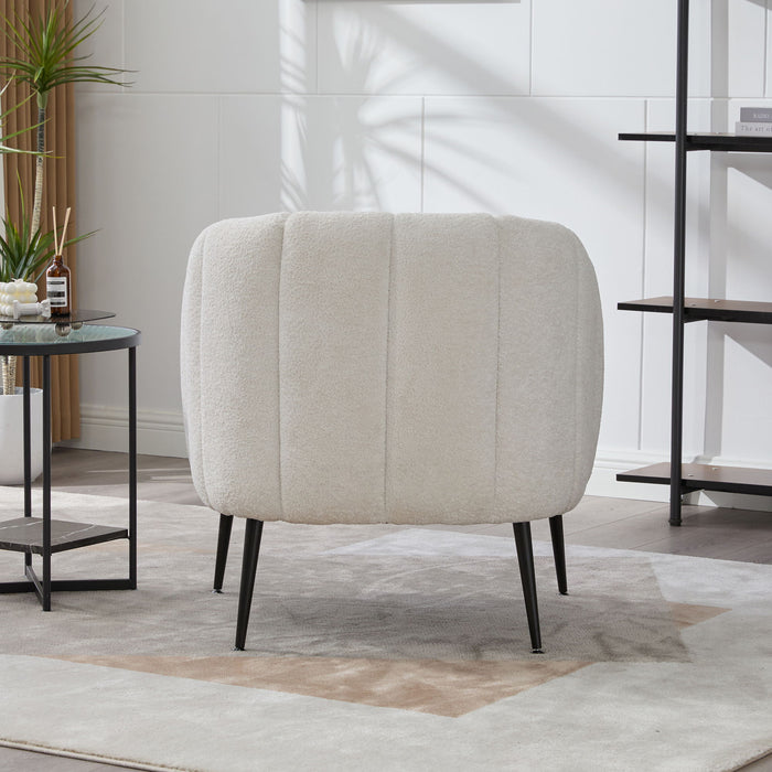 Vanity Barrel Accent Lounge Chair