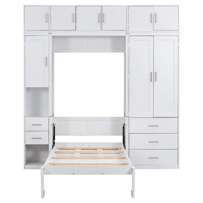 Murphy Bed With Lockers And Wardrobes