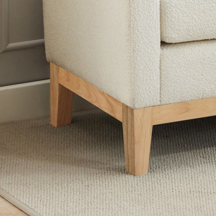 Upholstered End Of Bed Bench With Arms & 2 Bolsters For Bedroom