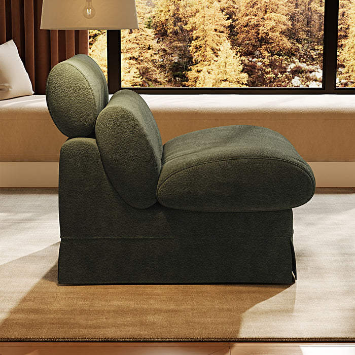 Accent Chair, Soft Medium Firm Upholstery For Living Room