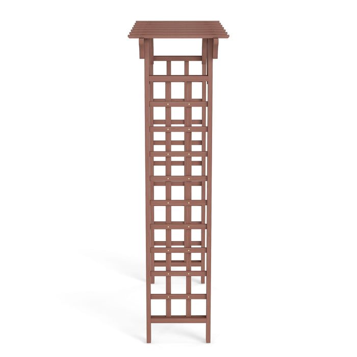Wedding Arbor With Trellis Design
