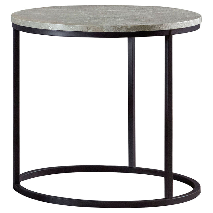 End Table - Gray / Gunmetal