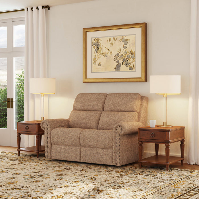 Bernard - Loveseat With Nailhead Trim