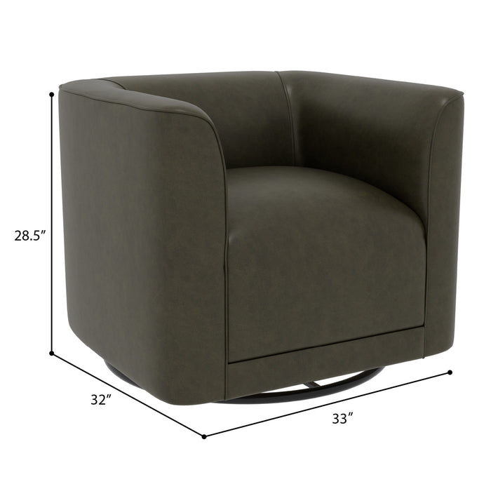 Whirlaway - Swivel Chair - Forest Stone