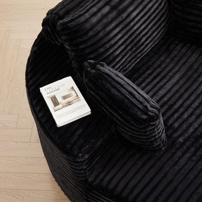 Swivel Chair With 360° Rotation For Living Room