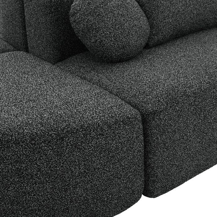 Boneless - Couch Modular Sectional Sofa With Deep Seating And Curved Design