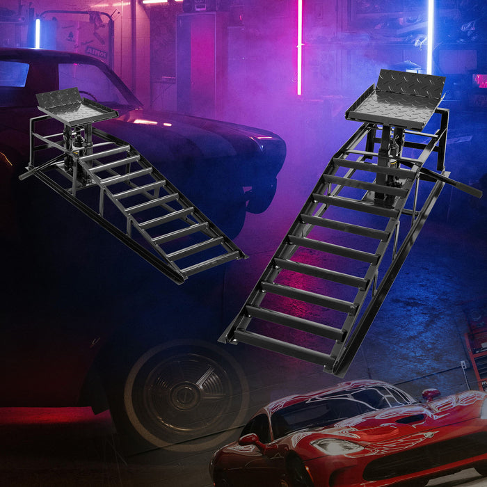 Suxidi - 5 Ton Auto Car Truck Service Ramps Lifts, Hydraulic Automotive Lift