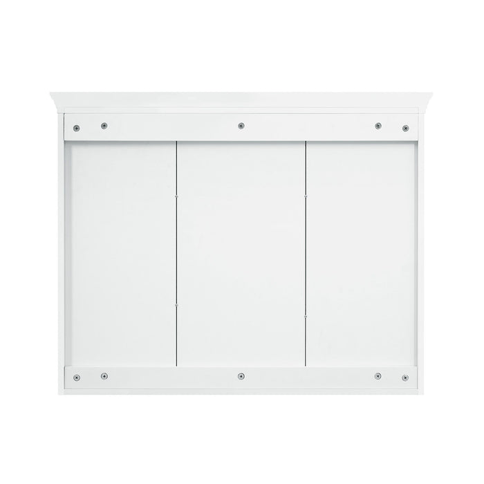 Wall Mount Mirror Cabinet With Adjustable Shelves, Soft Closing Hinges