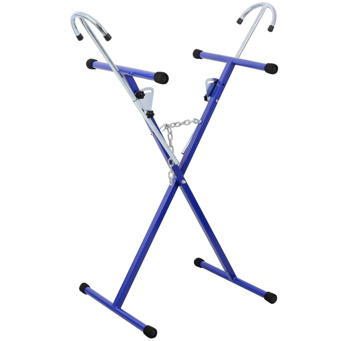 Folding Bumper Stand Lightweight Panel Stand - Blue