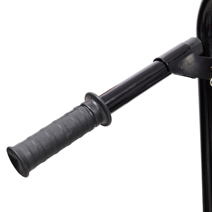 Gas Engine Powered Water Pump 3" Inlet & Outlet 7Hp 212Cc Epa Certified With Wheels And Handle - Black / Red