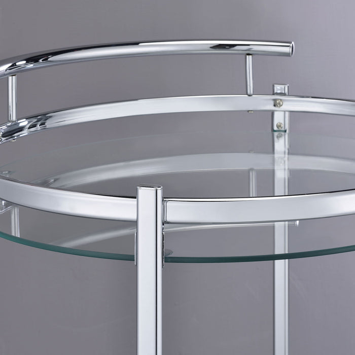 Osborne - Bar Cart - Chrome