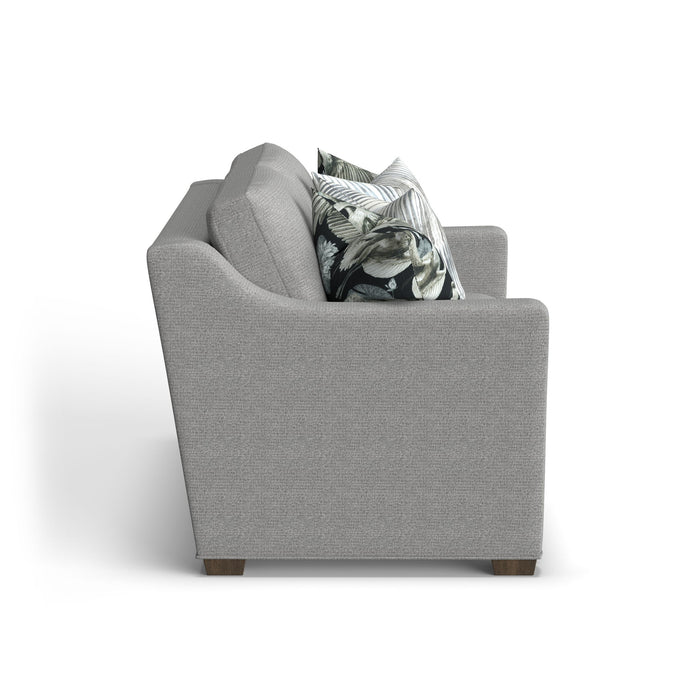 Milo - Fabric Loveseat With Nailhead Trim