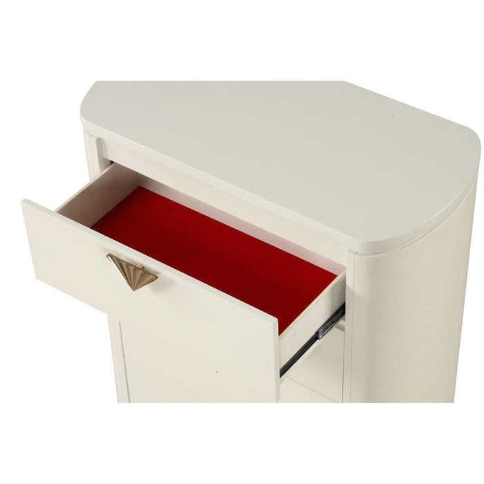 La Pierre - 5 Drawer Chest - Beige