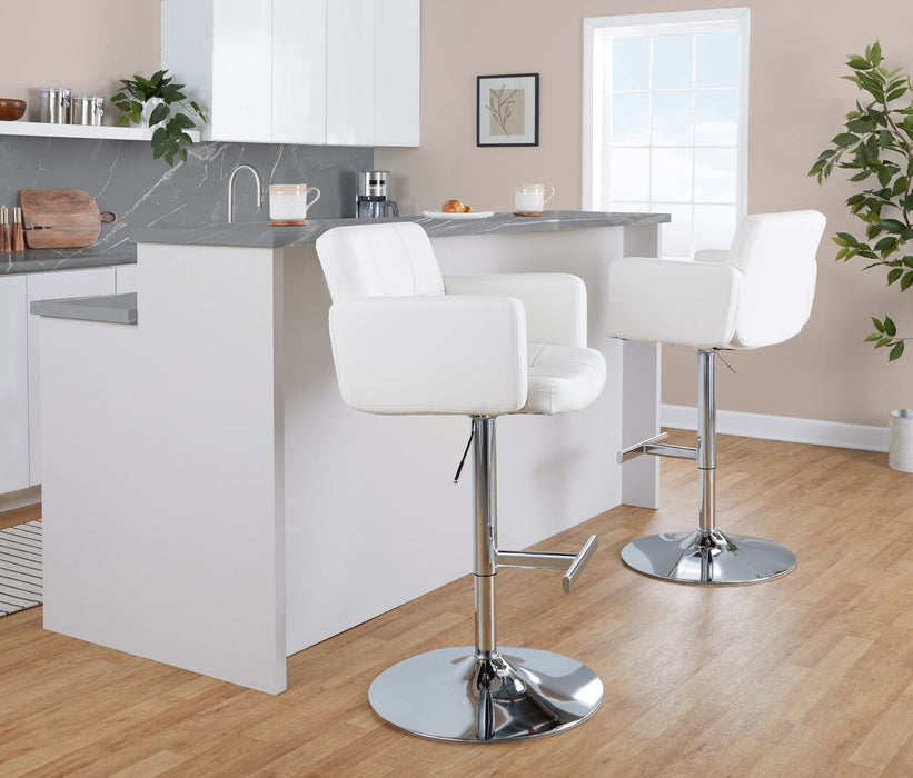 Stout - Contemporary Adjustable Barstool With Swivel