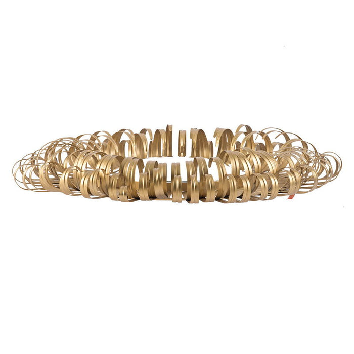 Sunburst Design Wall Mirror Decorative en For Entryway, Modern Living Room - Gold