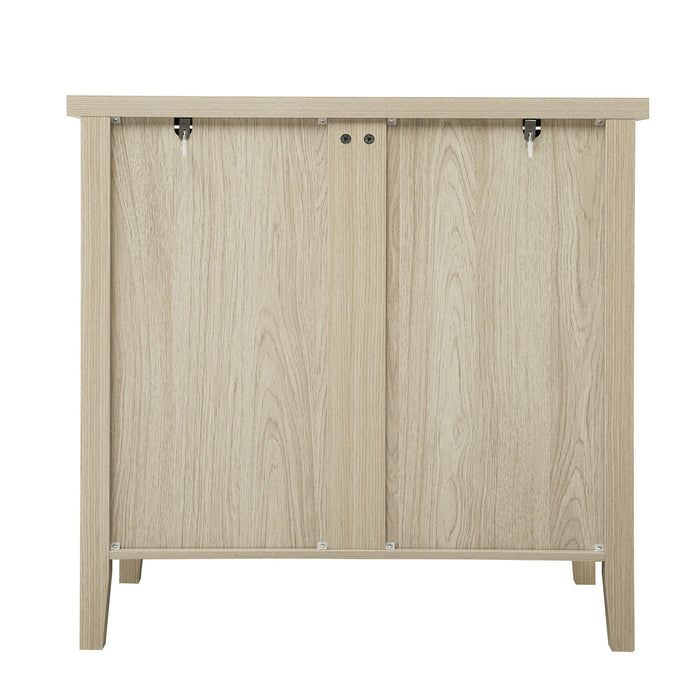 3 Drawer Cabinet, For Bedroom - Natural