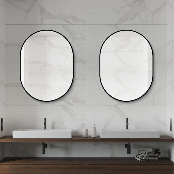 Modern Framed Bathroom Vanity Mirror