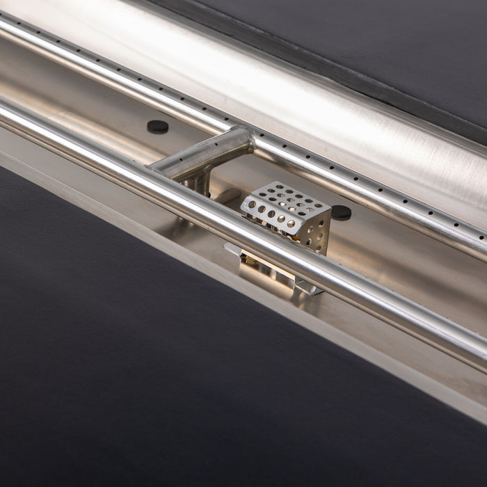 Propane / Natural Gas Fire Pit Table, 50,000 BTU - Charcoal