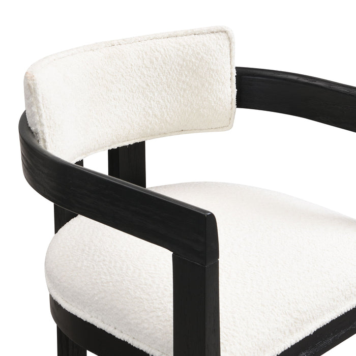 Contemporary Upholstered Counter Stools Set