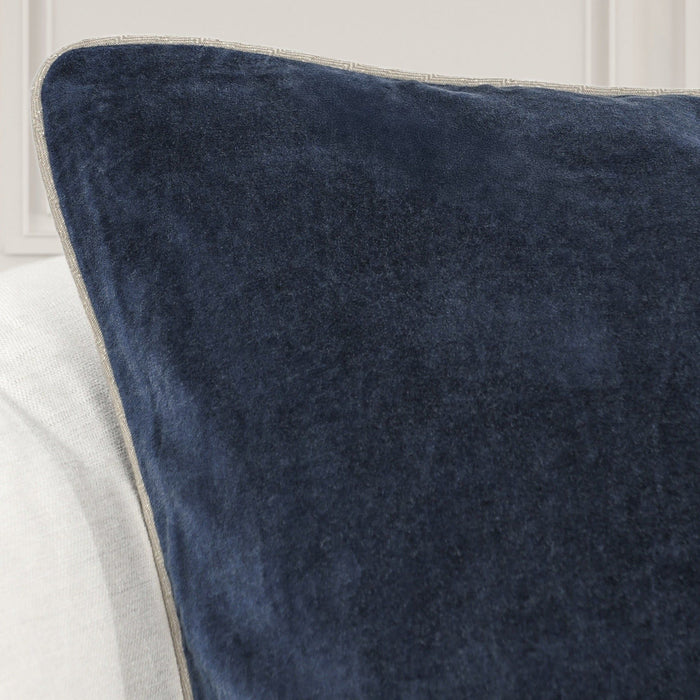 Heirloom Velvet - SLD Pillow - Navy