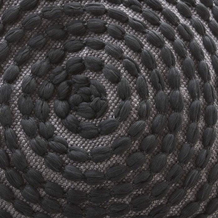 River - Handcrafted Cylindrical Pouf Water Resistant Fabric