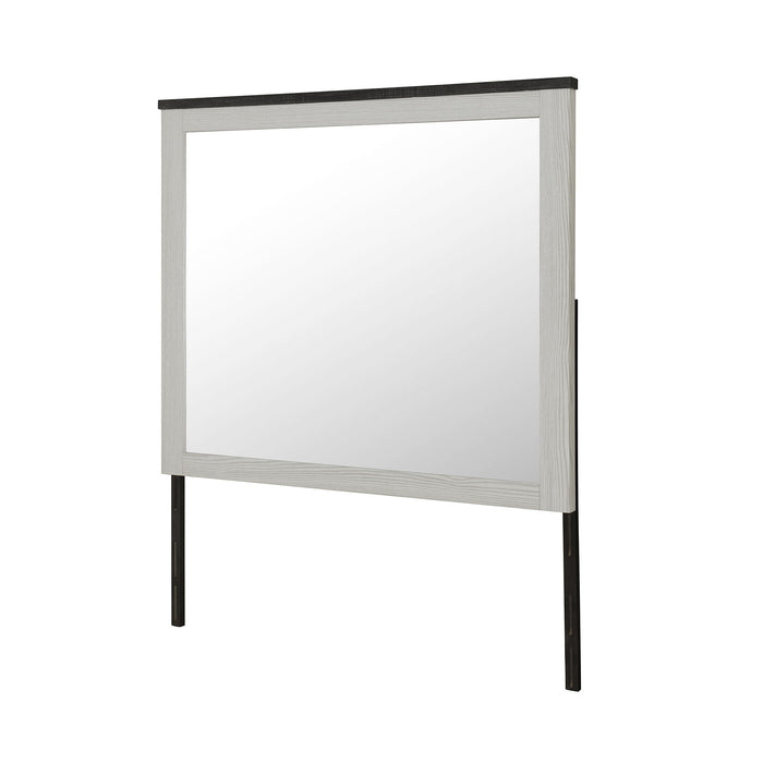 Avery - Mirror With Sleek Frame Large Scale Mirror For Dresser - Beige