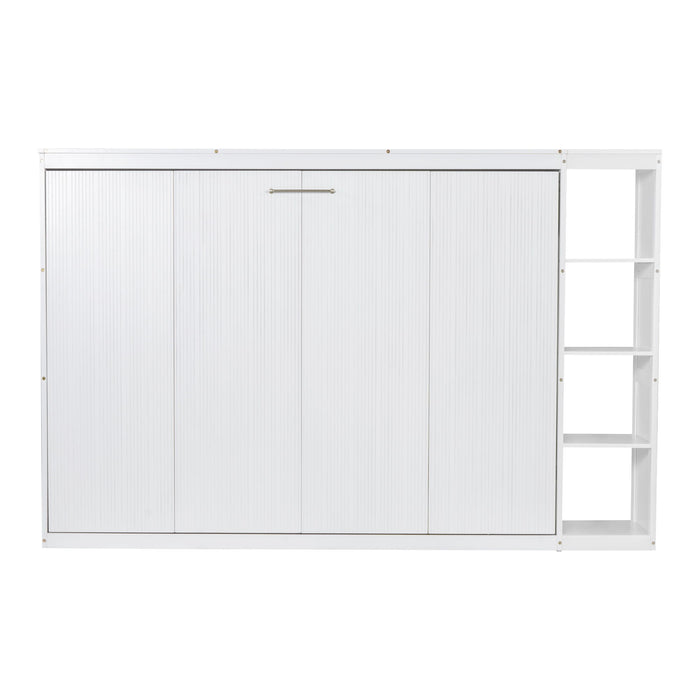 Murphy Bed With Bookshelf And Storage