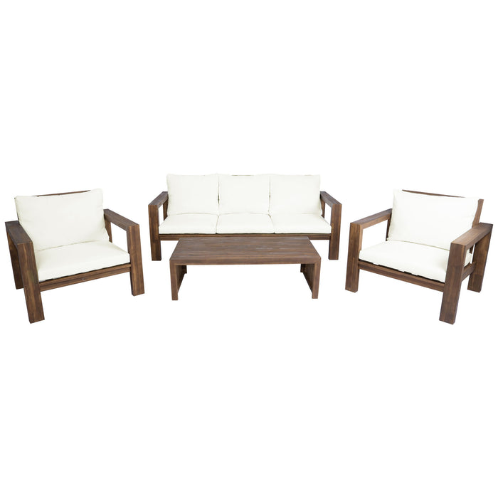 4 Piece Patio Sofa Set