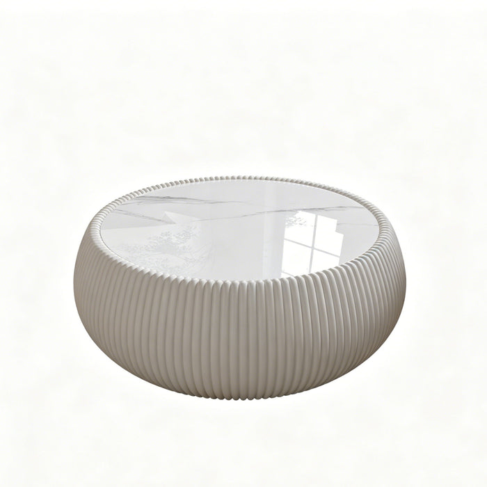 Drum Shaped Coffee Table