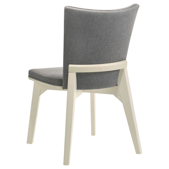 Jean - Upholstered Dining Side Chair (Set of 2) - Gray