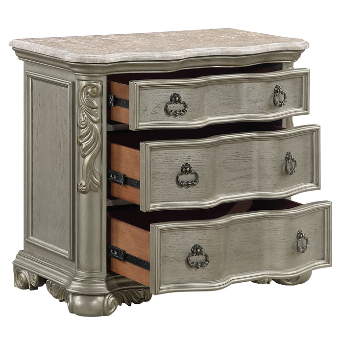 Bella - Nightstand - Champagne