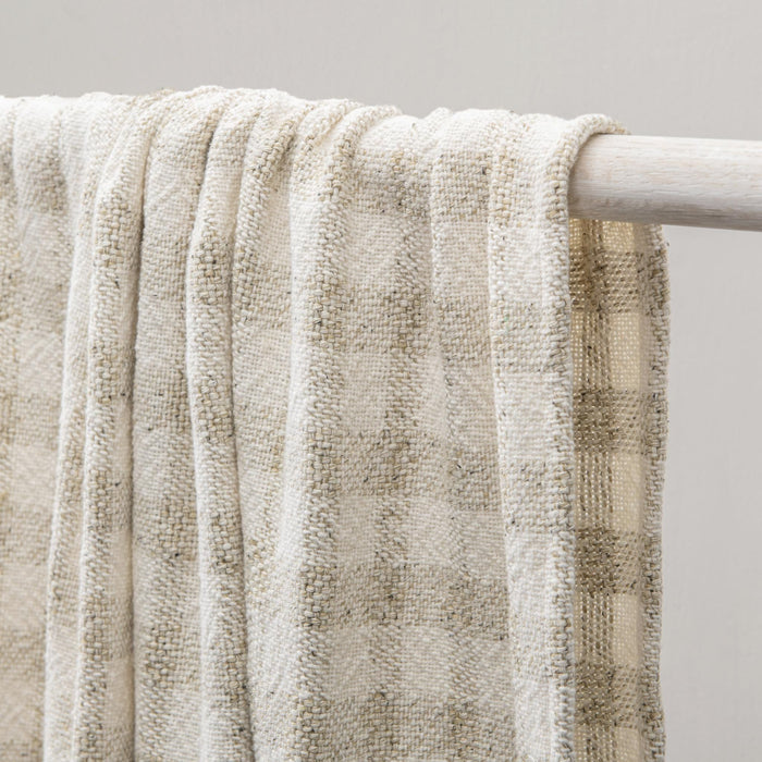 Sari - Throw 50 x 70 - Natural / Ivory