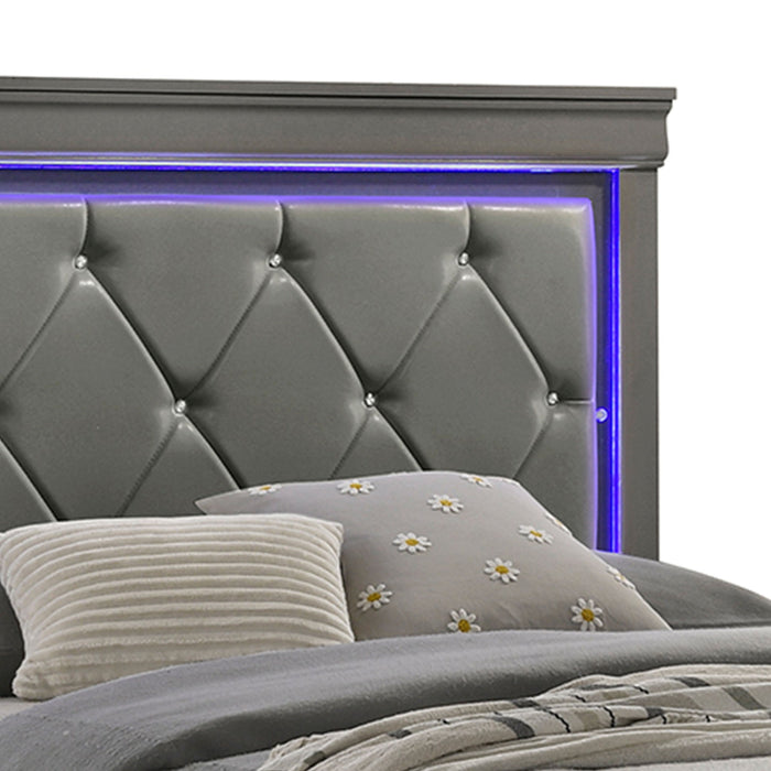 Blaze - Bed With LED Headboard