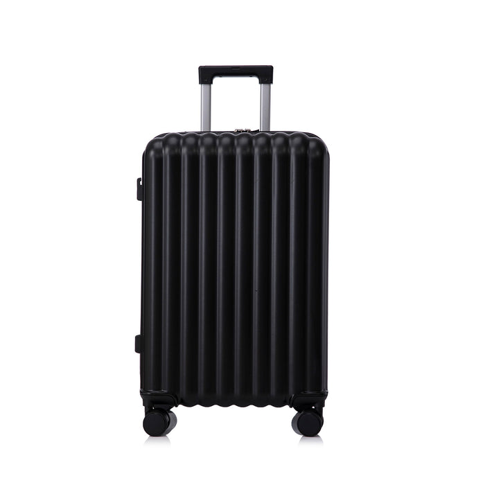 20" / 24" / 28" 3 Pieces / Set Spinner Wheel Luggage, Carry On Suitcase, With Cup Holder & USB Port & Phone Holder