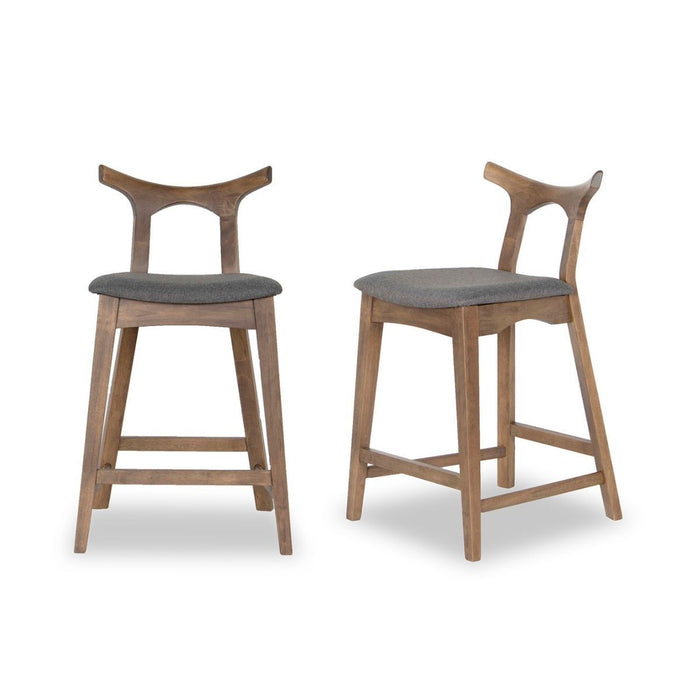 Hester - Upholstered, Square Bar Chair (Set of 2)