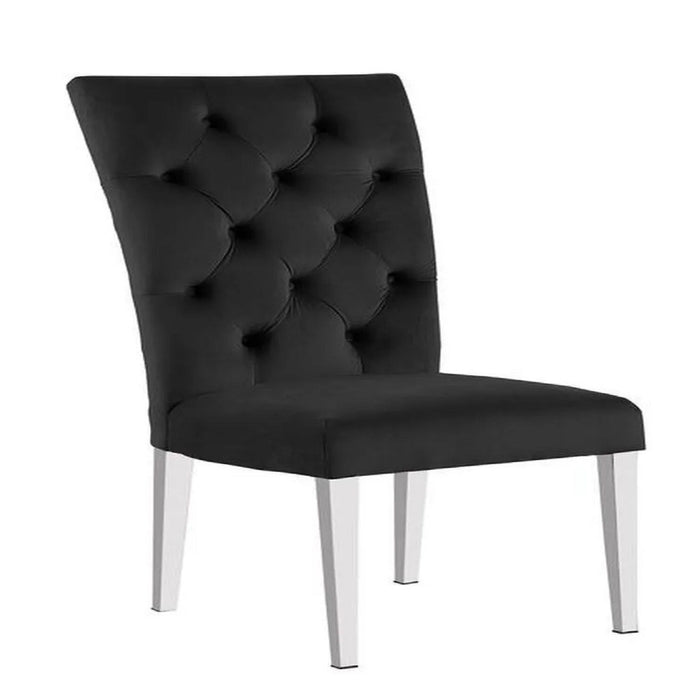 Modern Upholstered Tufted Dining Chair (Set of 2)