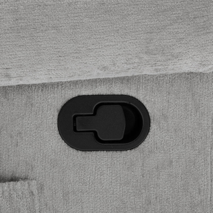 Manual Recliner Massage Chair With Swivel Rocker, 8 Massage Modes, Side Storage Pocket