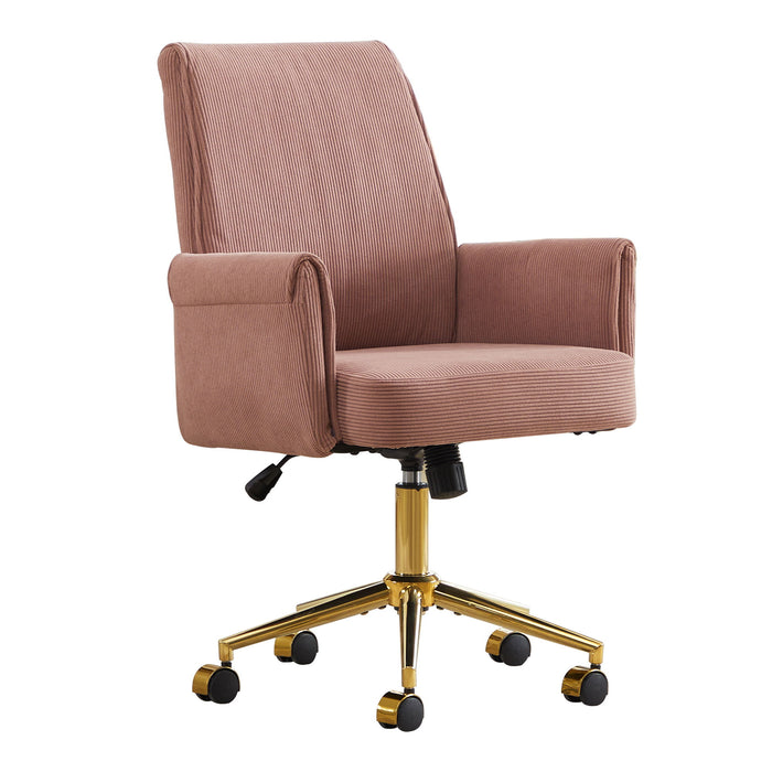 Office Swivel Chair - Light Pink