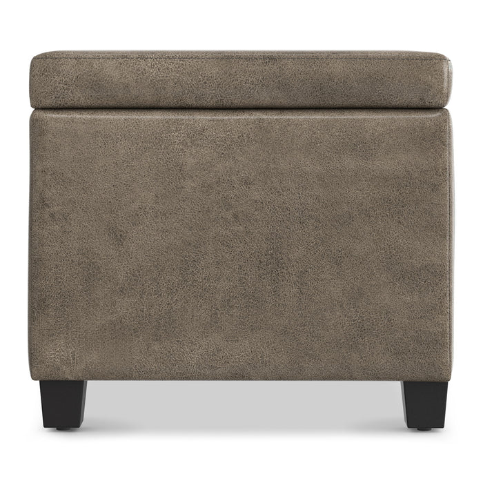 Avalon - Storage Ottoman Bench - Brown