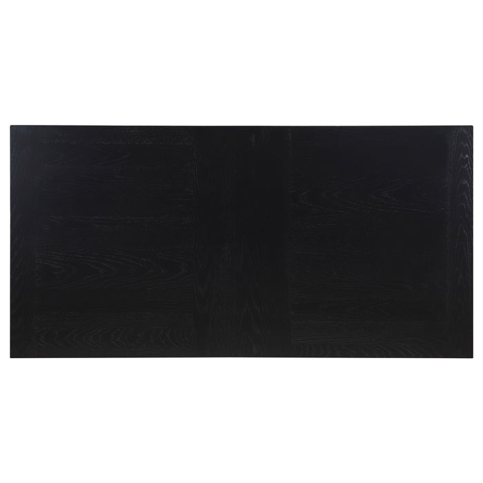 Houston - Rectangular Double Dining Table Top - Black