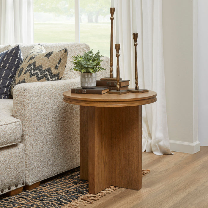 Waterfall - Round End Table