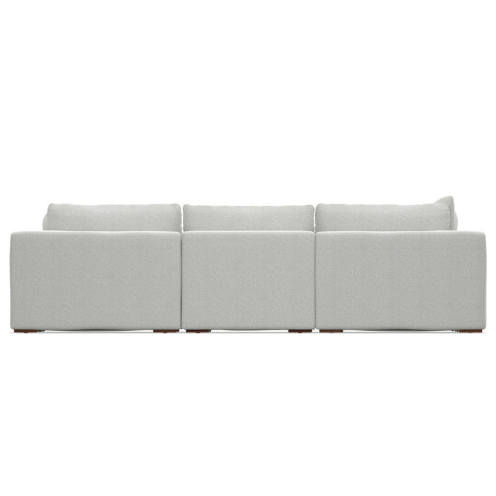 Jasmine - Pit Sectional Sofa - Gray