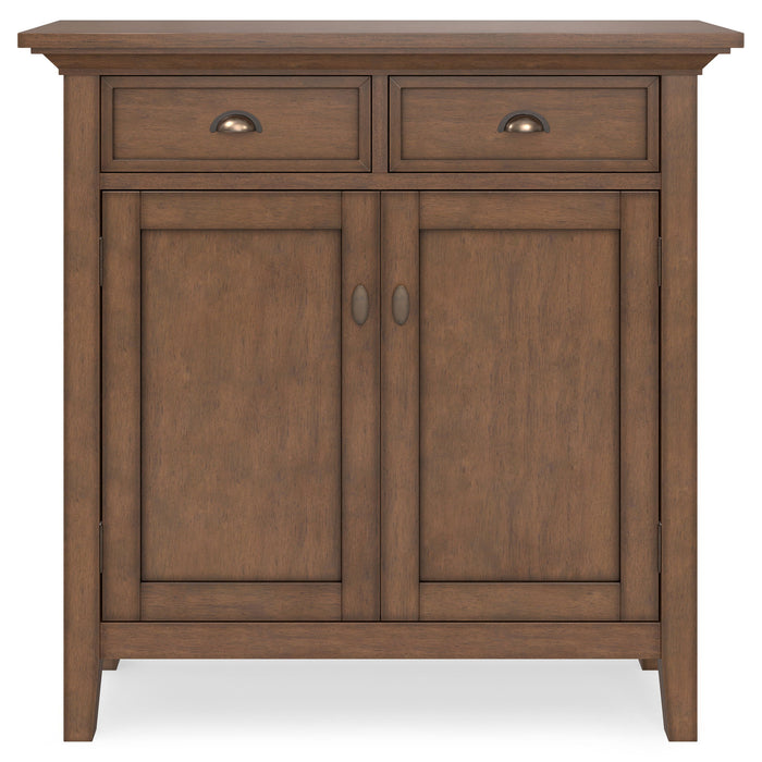 Redmond - Entryway Cabinet With Adjustable Shelves And Drawers - Brown