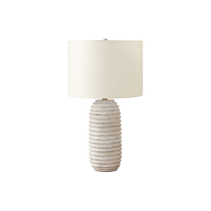 Lighting, Table Lamp, Resin, Transitional - Cream