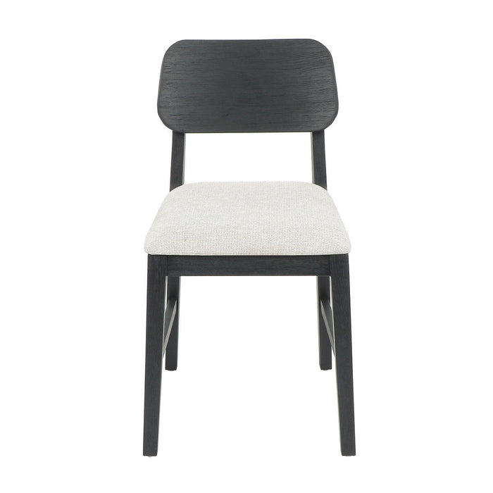 Deaven - Upholstered Dining Chair (Set of 2) - Black